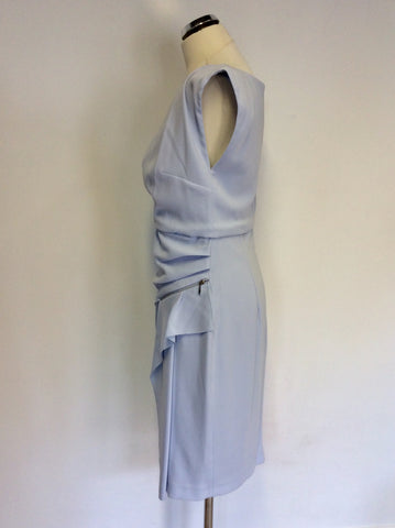 COAST PALE SKY BLUE PENCIL DRESS SIZE 14