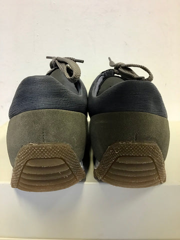 BRAND NEW RIEKER BLUE & GREY LACE UP TRAINERS SIZE 5/38