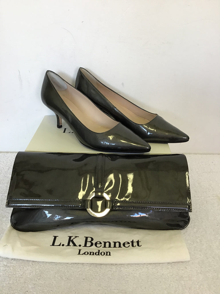 Gold Color Fashion Shoes With Matching Clutch Bag For Big Wedding With High  Heel | Buy-Made-in-Nigeria
