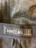 MARCCAIN DARK GREY STRETCH WOOL BLEND JEGGINGS SIZE N5 UK 14