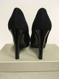 MINT VELVET BLACK SUEDE HEELS SIZE 6/39