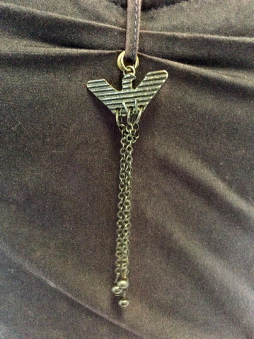 EMPORIO ARMANI BLACK COTTON STRAPPY PARACHUTE SKIRT DRESS SIZE 12 FIT UK 8/10