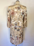 PHASE EIGHT FLORAL PRINT PENCIL DRESS & JACKET SUIT SIZE 10/12