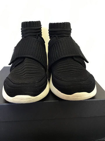 KENDALL + KYLIE BRAX BLACK HIGH TOP TRAINERS SIZE 6/39