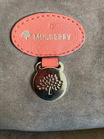 MULBERRY BRYMORE CORAL LEATHER LARGE TOTE/ SHOULDER BAG