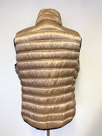 MARC NEW YORK GOLD & BLACK TRIMMED SLEEVELESS PADDED GILET SIZE XL