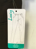 BRAND NEW EMRECO LUCY BROWN MID RISE,CURVED HIP,SLIM LEG TROUSERS SIZE 18