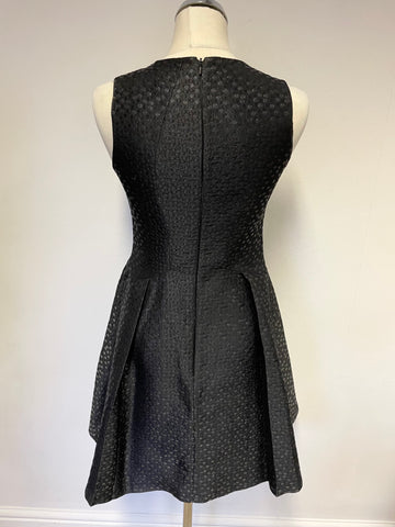 COAST BLACK SPOT EMBELLISHED  NECK SLEEVELESS FIT & FLARE OCCASION DRESS SIZE 10