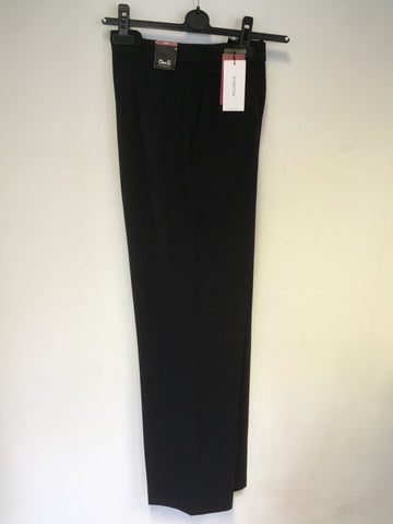 BRAND NEW WITH TAGS OSCAR B MISS SOPHIE SLIMFIT NAVY BLUE TROUSERS SIZE 20