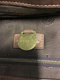 MULBERRY JONI BROWN SOFT LEATHER CROSS BODY SLOUCH HOBO BAG