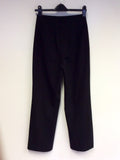 BRAND NEW BETTY BARCLAY ELEMENTS BLACK FEMININE FIT FARAH TROUSERS SIZE 10