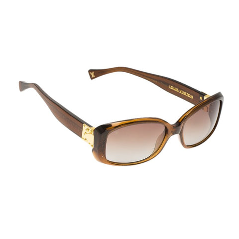 LOUIS VUITTON HONEY BROWN GLITTER SOUPÇON SUNGLASSES