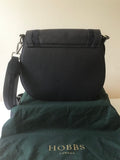 BRAND NEW HOBBS NAVY BLUE FAYE TASSEL TRIM LEATHER & SUEDE CROSS BODY BAG