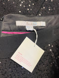 BRAND NEW BODEN BLACK WOOL BLEND SEQUINNED PENCIL SKIRT SIZE 12L