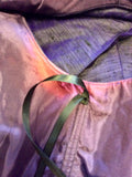 VINTAGE MONSOON TWILIGHT PURPLE SILK EVENING/ OCCASION  DRESS SIZE 12 FIT UK 10