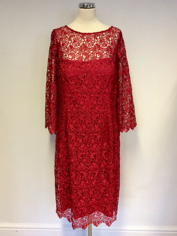 BRAND NEW GINA BACCONI LACE SPECIAL OCCASION DRESS SIZE 20
