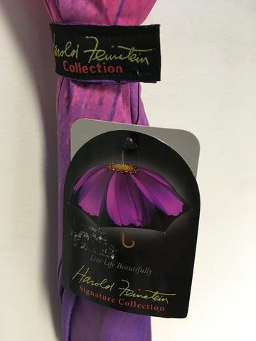 BRAND NEW HAROLD FEINSTEIN SIGNATURE COLLECTION PINK FLOWER UMBERELLA