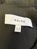 BRAND NEW REISS BLACK ROXY LONG SLEEVE MINI DRESS SIZE 12
