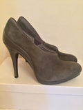 BRAND NEW MARKS & SPENCER AUTOGRAPH TAUPE SUEDE HEELS SIZE 6/39.5