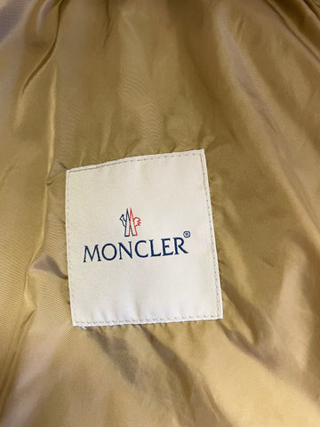 MONCLER OMBRÉ GIUBBOTTO BLACK HOODED WATERPROOF TRENCH COAT SIZE M