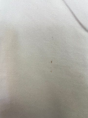 TOAST CREAM COTTON CROPPED TROUSERS SIZE 8