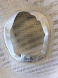 EMMA B BY BALFOUR HATS IVORY & WHITE FEATHER TRIM FORMAL HAT