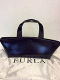 FURLA BLACK TOP HANDLE HANDBAG