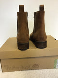 BRAND NEW TIMBERLAND EARTH KEEPERS BROWN LEATHER CHELSEA BOOTS SIZE 4.5/ 37.5