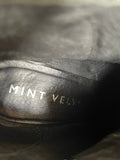 MINT VELVET BLACK SUEDE ANKLE BOOTS SIZE 6/39
