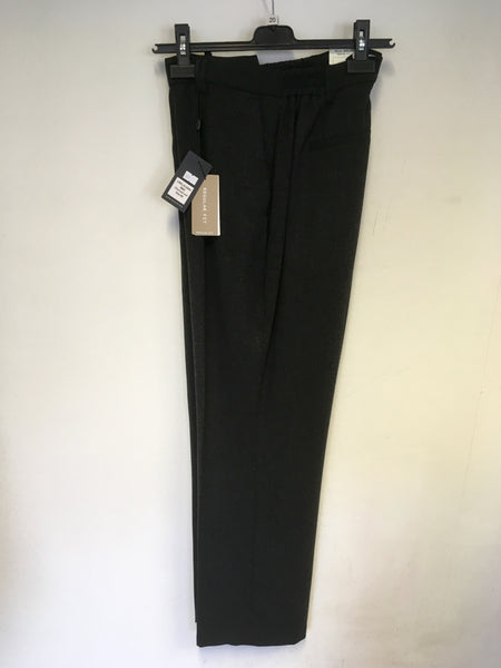 BRAND NEW OSCAR B MISS EMILY CHARCOAL REGULAR FIT TROUSERS SIZE 20