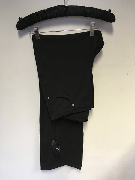BRAND NEW JAEGER BLACK STRETCH TROUSER/ JEANS SIZE 12