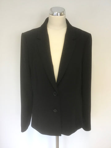 HOBBS NAVY BLUE MACHINE WASHABLE SUIT JACKET SIZE 16
