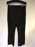 BRAND NEW JAEGER BLACK STRETCH TROUSER/ JEANS SIZE 12