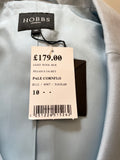 BRAND NEW HOBBS PEGASUS PALE CORNFLOWER BLUE SPECIAL OCCASION JACKET SIZE 10