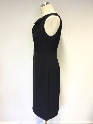 HOBBS NAVY BLUE JACKET & PENCIL DRESS SUIT SIZE 12