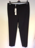 BRAND NEW GINA BACCONI BLACK SMART TROUSERS SIZE 18