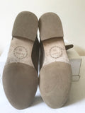 BODEN LIGHT BROWN SUEDE PULL ON ANKLE BOOTS SIZE 6/39