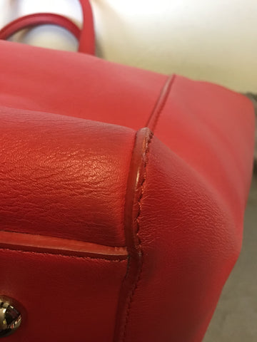 MULBERRY HIBISCUS CLASSIC WILLOW SILKY CALF LEATHER TOTE BAG