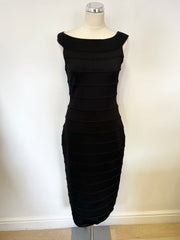 BRAND NEW AMANDA WAKELEY BLACK SLEEVELESS BODYCON DRESS SIZE 12
