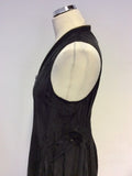 ALL SAINTS ZEEDA MIDNIGHT PARACHUTE STYLE DRESS SIZE 14