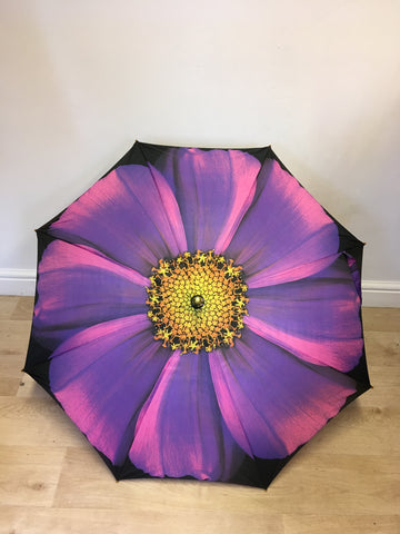 BRAND NEW HAROLD FEINSTEIN SIGNATURE COLLECTION PINK FLOWER UMBERELLA