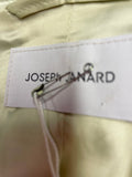JOSEPH JANARD PALE GREEN COTTON & SILK PENCIL SKIRT & JACKET SUIT SIZE 10