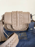 BRAND NEW  CAVALLI CLASS LAYLA BEIGE SMALL CROSS BODY/SHOULDER BAG