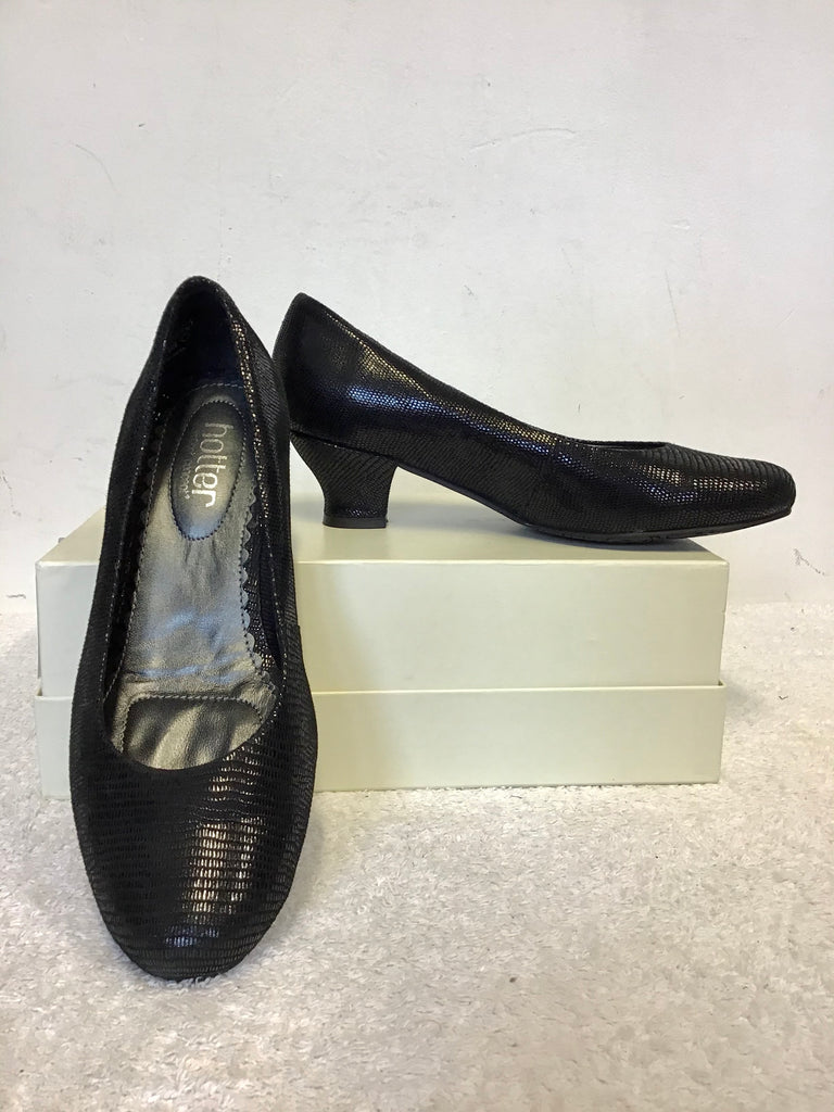 Black court shoes size 4.5 Clearance