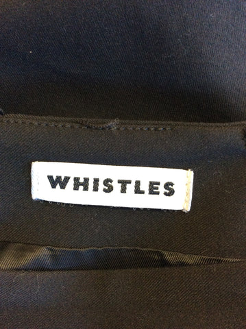 WHISTLES BLACK PENCIL SKIRT SIZE 10