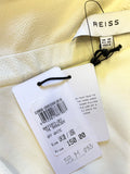 BRAND NEW WITH TAGS REISS RAFFERTY OFF WHITE OFF THE SHOULDER PENCIL DRESS SIZE 10
