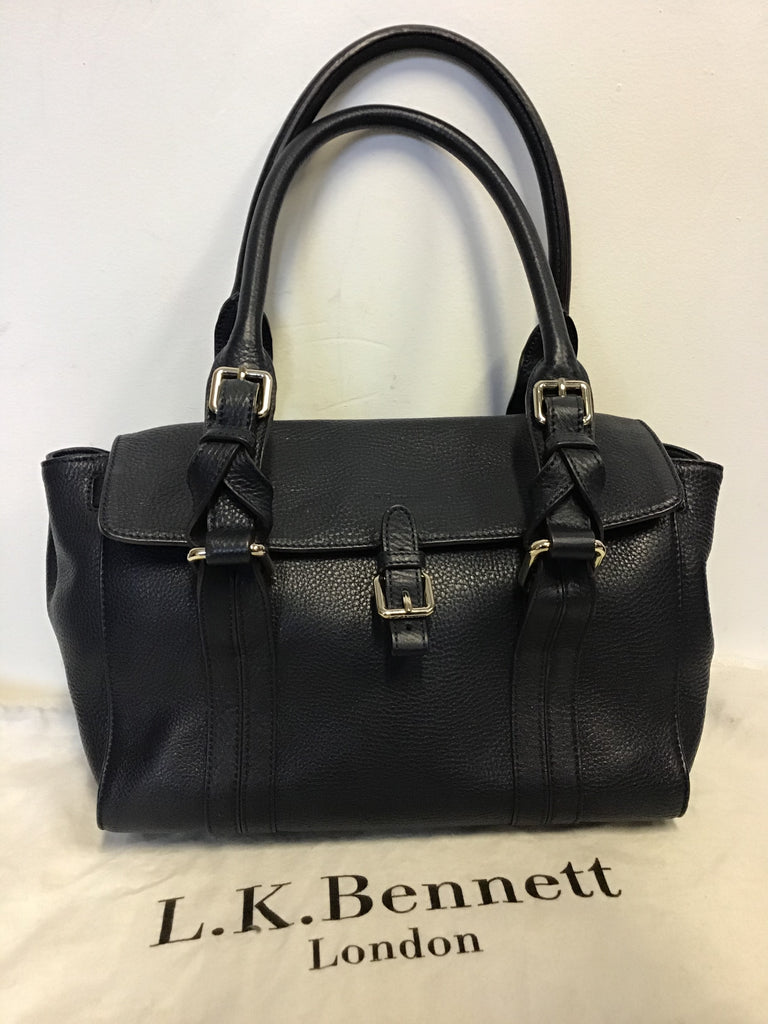 Lk Bennett Handbags Turquoise Patent leather ref.156476 - Joli Closet