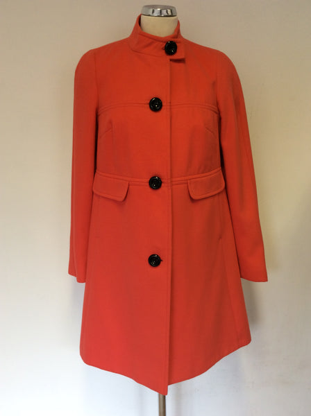 BRAND NEW MARKS & SPENCER CORAL COAT SIZE 12