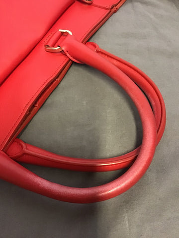 MULBERRY HIBISCUS CLASSIC WILLOW SILKY CALF LEATHER TOTE BAG