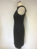 BODEN MIDNIGHT BLUE COLLARED PENCIL DRESS SIZE 10